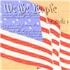 Image 2 : Steve Kaufman (1960-2010), "We the People" Hand Pulled Limited Edition Silkscreen on Canvas, Numbere