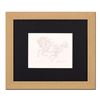 Image 1 : Guillaume Azoulay, "BF Sketch" Framed Original Drawing, Hand Signed with Certificate of Authenticity