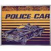 Image 1 : Andy Warhol "Police Car, 1983" Custom Framed XL