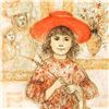 Image 2 : "Wendy the Youngest Docent" Limited Edition Lithograph by Edna Hibel (1917-2014), Numbered and Hand 