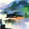 Image 2 : H. Leung, "Peaceful Village" Limited Edition, Numbered 21/100 and Hand Signed with Letter of Authent