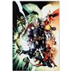 Image 1 : Marvel Comics "Free Comic Book Day 2009 Avengers #1" Numbered Limited Edition Giclee on Canvas by Ji