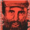Image 2 : Steve Kaufman (1960-2010), "Fidel Castro" Limited Edition Hand Pulled Silkscreen on Canvas, Numbered