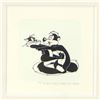 Image 2 : "Pepe Le Pew in Love" Framed Limited Edition Etching with Hand-Tinted Color and Numbered.