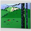 Image 3 : "Cows Come Home" Limited Edition Giclee on Canvas by Larissa Holt, Numbered and Signed. This piece c