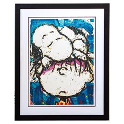 Tom Everhart- Hand Pulled Original Lithograph "Sleepy Head"