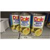 Image 1 : 8 cans of pineapple juice.