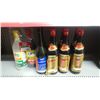Image 1 : Lot cooking wine, cooking sake, vinegar, soy sauce (10 pieces)