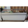 Image 1 : Display freezer 69"W x 28"D (contents not included)