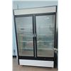 Image 1 : Upright display cooler 54"W x 80"H x 32"D (cools, but needs work)