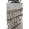 Image 1 : Wooden display shelving 47"W x 26"D x 53.5"H (deco not included)