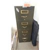 Image 1 : Two filing cabinets (one 50.5"T x 27.5"D & one 52"T x 24"D)