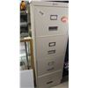 Image 4 : Two filing cabinets (one 50.5"T x 27.5"D & one 52"T x 24"D)