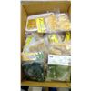 Image 1 : Case of frozen bilimbi, case of frozen bean curd & jute leaves