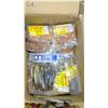 Image 1 : Case of frozen shrimp, fish