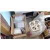Image 1 : Lot of takeout trays, drink trays
