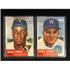 Image 1 : 1953 TOPPS BASEBALL CARD LOT