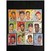 Image 1 : 1954 TOPPS BASEBALL CARD LOT