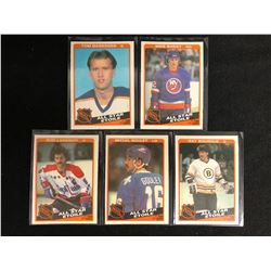 1984 OPC NHL 1ST TEAM ALL-STAR HOCKEY CARD LOT