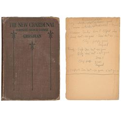 John F. Kennedy's 1931 French Textbook Used at Choate, with 77 Partial and Full Signatures by JFK
