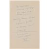 Image 1 : John F. Kennedy Lot of (5) Autograph Manuscripts in Ink with Typed Transcripts as U.S. Senator