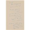 Image 2 : John F. Kennedy Lot of (5) Autograph Manuscripts in Ink with Typed Transcripts as U.S. Senator