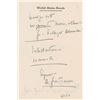 Image 1 : John F. Kennedy 1959 Autograph Note Signed 'A Front Runner'