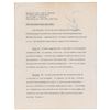 Image 1 : John F. Kennedy July 4, 1960 Signed 7-Page Press Release Attacking Truman