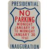 Image 1 : John F. Kennedy Presidential Inauguration 'No Parking' Sign