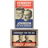 Image 1 : John F. Kennedy Lot of (2) 1960 Presidential Campaign Posters