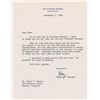 Image 1 : Robert F. Kennedy Typed Letter Signed to Dave Powers on Last Day as Attorney General