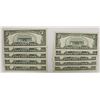 Image 2 : PARTIAL SET OF 1988 $5.00 FEDERAL RESERVE NOTES