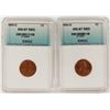Image 1 : 1944-D AND 1944-S LINCOLN CENTS