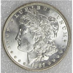 1887 MORGAN SILVER DOLLAR