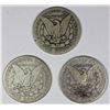 Image 2 : 1901-O, 1888-O, AND 1882 MORGAN SILVER DOLLARS
