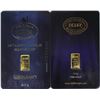 Image 1 : TWO GOLD BARS EACH IS HALF A GRAM