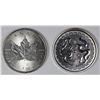 Image 2 : TWO CANADA MAPLE LEAFS 2014 AND 2018
