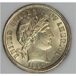 1897 BARBER DIME