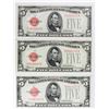 Image 1 : (3) 1928-B $5.00 U.S. NOTES
