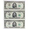 Image 1 : (3) 1963-A  $5.00 FEDERAL RESERVE STAR NOTES