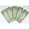Image 2 : (5) PIECE 1935-D $1.00 SILVER CERTIFICATES