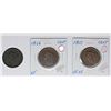 Image 1 : 1856, 1851, AND 1850 U.S. LARGE CENTS