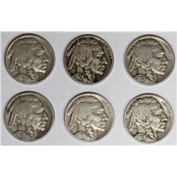 BUFFALO NICKEL LOT: