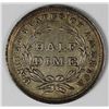 Image 2 : 1837 NO STARS HALF DIME LARGE DATE