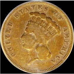 1882 $3.00 GOLD