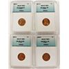 Image 1 : SUPERB RED BU LINCOLN CENTS