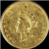 Image 1 : 1855 GOLD DOLLAR TYPE 2