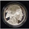 Image 1 : 2001 PROOF BUFFALO SILVER DOLLAR