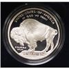 Image 2 : 2001 PROOF BUFFALO SILVER DOLLAR