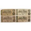 Image 1 : 4 PCS. CONFEDERATE $5.00 NOTES